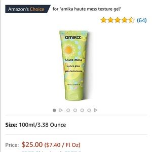 Amika Haute Mess Texture Gel